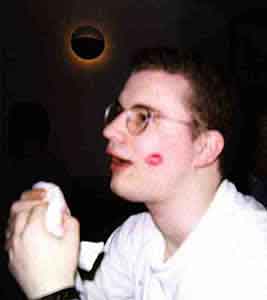 Bennet with lipstick